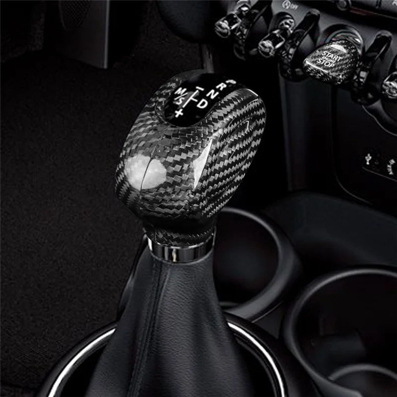 Car Real Carbon Fiber Shift Lever Cover Shift Knob Cover For Mini Cooper F54 F55 F56 F57 F60
Car Real Carbon Fiber Shift Lever Cover Shift Knob Cover For Mini Cooper F54 F55 F56 F57 F60