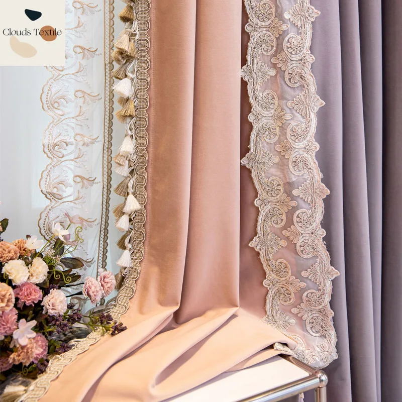 Custom Size!!European Luxury Fashion and Atmospheric Embroidered Blackout Curtains for Living Dining Room Bedroom Decor Window
Custom Size!!European Luxury Fashion and Atmospheric Embroidered Blackout Curtains for Living Dining Room Bedroom Decor Window
