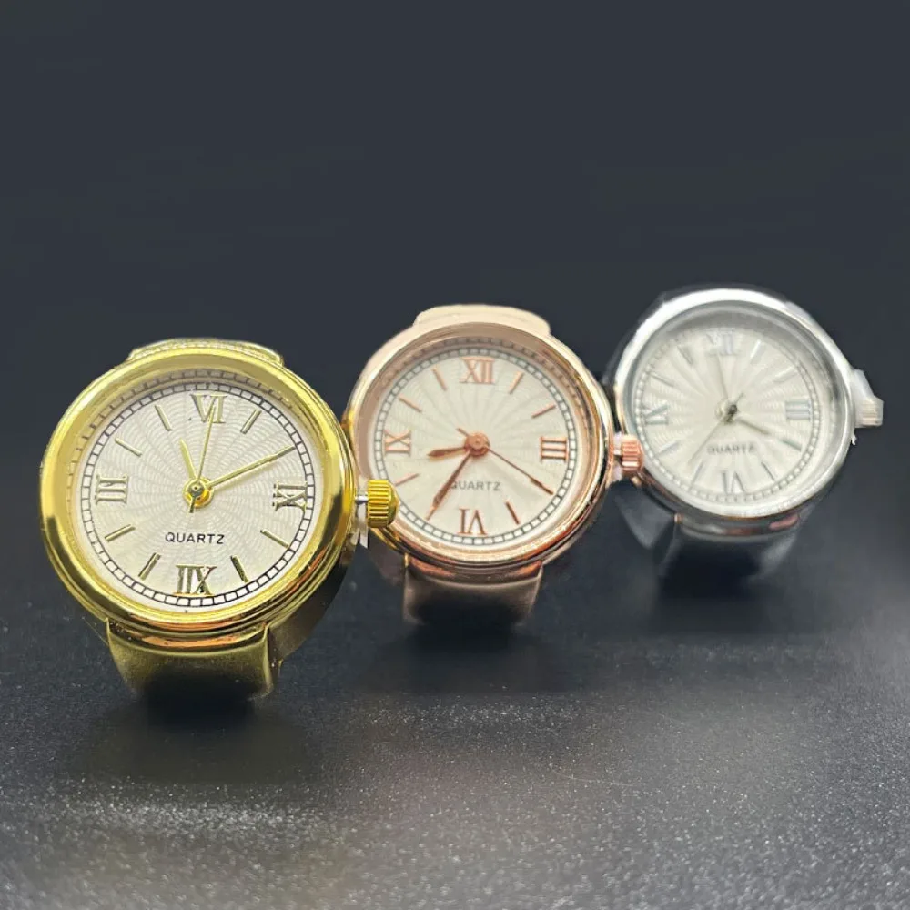 Classic Fashion Gold Silver Color Round Dial Watch Rings for Men Women Roman Numerals Pointer Quartz Movement Charm Jewelry 2026
Classic Fashion Gold Silver Color Round Dial Watch Rings for Men Women Roman Numerals Pointer Quartz Movement Charm Jewelry 2026