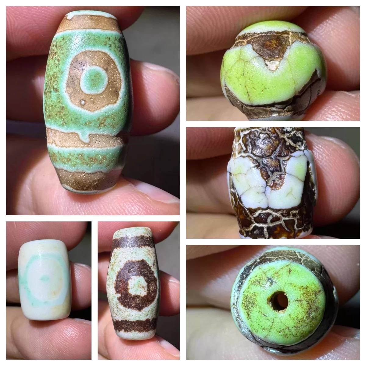 Traditional craftsmanship old material barley supplying dragon scale patterned snow region bead green calcified tiger tooth
Traditional craftsmanship old material barley supplying dragon scale patterned snow region bead green calcified tiger tooth