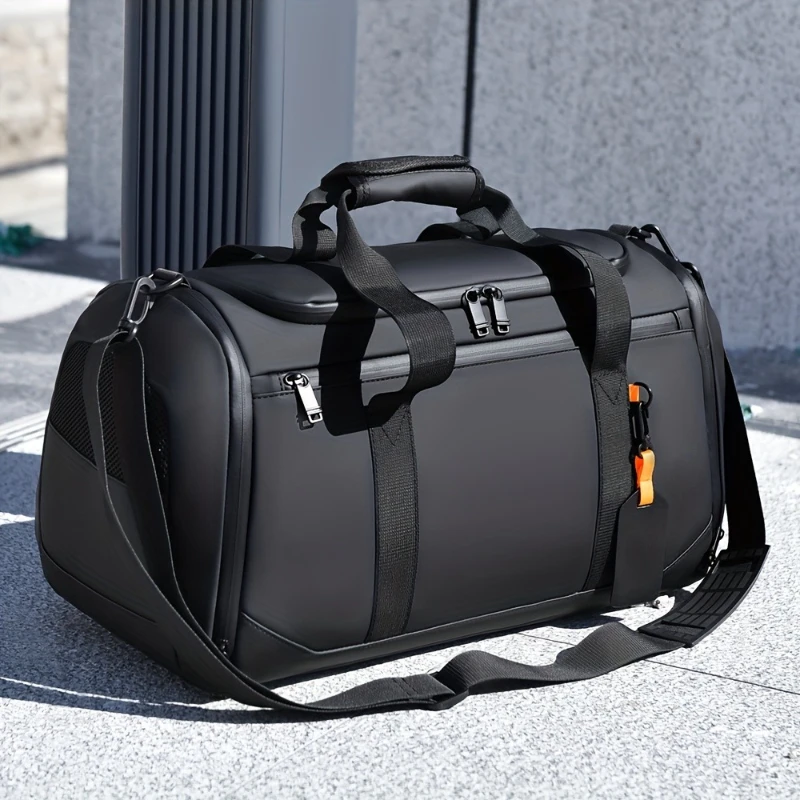 Large Capacity Carry on Travel Bag for Men Spacious Sports Gym Bag with Multiple Compartments Weekend Overnight Duffel Bag
Large Capacity Carry on Travel Bag for Men Spacious Sports Gym Bag with Multiple Compartments Weekend Overnight Duffel Bag