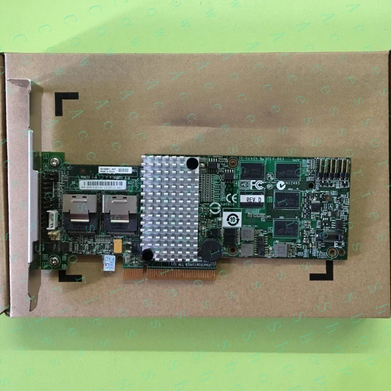 PP+ FOR LSI MegaRAID 9260-8i 512MB 6Gb/s SAS SATA 8-port PCI-E 6Gb RAID Controller Card
PP+ FOR LSI MegaRAID 9260-8i 512MB 6Gb/s SAS SATA 8-port PCI-E 6Gb RAID Controller Card