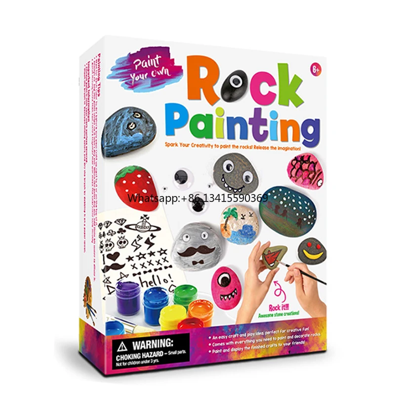 Factory Wholesale STEAM Teaching Materials Painting Toys Child DIY Creative Stone Painted Pebbles Set
Factory Wholesale STEAM Teaching Materials Painting Toys Child DIY Creative Stone Painted Pebbles Set