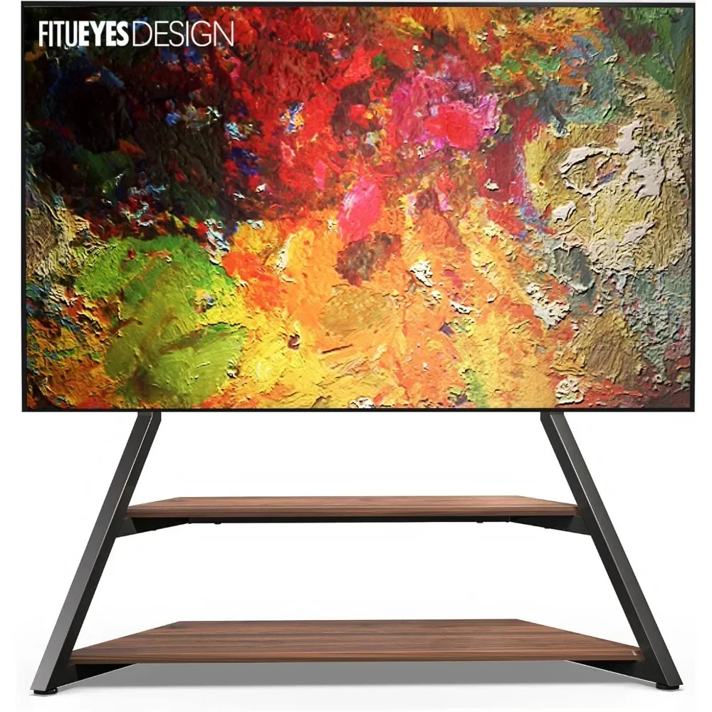 Large TV Floor Stand for 75 77 85 86 90 100 Inch TVs, Heavy Duty TV Stand Mount with Large Wood Entertainment Shelf
Large TV Floor Stand for 75 77 85 86 90 100 Inch TVs, Heavy Duty TV Stand Mount with Large Wood Entertainment Shelf