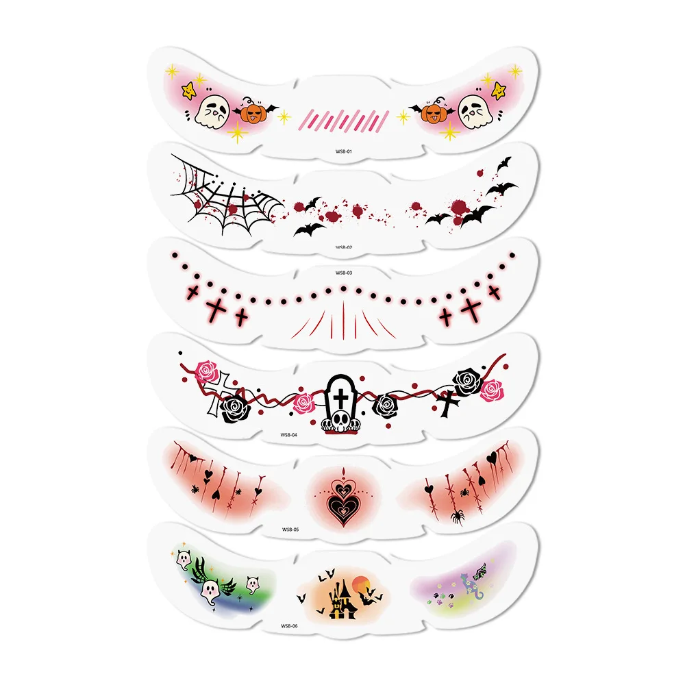 6pcs/Set Festive Decorative Stickers with Various Patterns Atmosphere Sensation Stickers for Holiday Decoration
6pcs/Set Festive Decorative Stickers with Various Patterns Atmosphere Sensation Stickers for Holiday Decoration