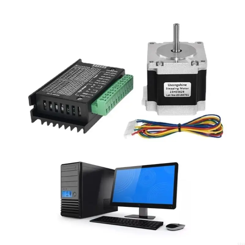 634A модернизированный драйвер шагового двигателя TB6600 42/57 Тип NEMA 17 23 4.0A Шаппинг -контроллер для 3D -принтера.
634A модернизированный драйвер шагового двигателя TB6600 42/57 Тип NEMA 17 23 4.0A Шаппинг -контроллер для 3D -принтера.