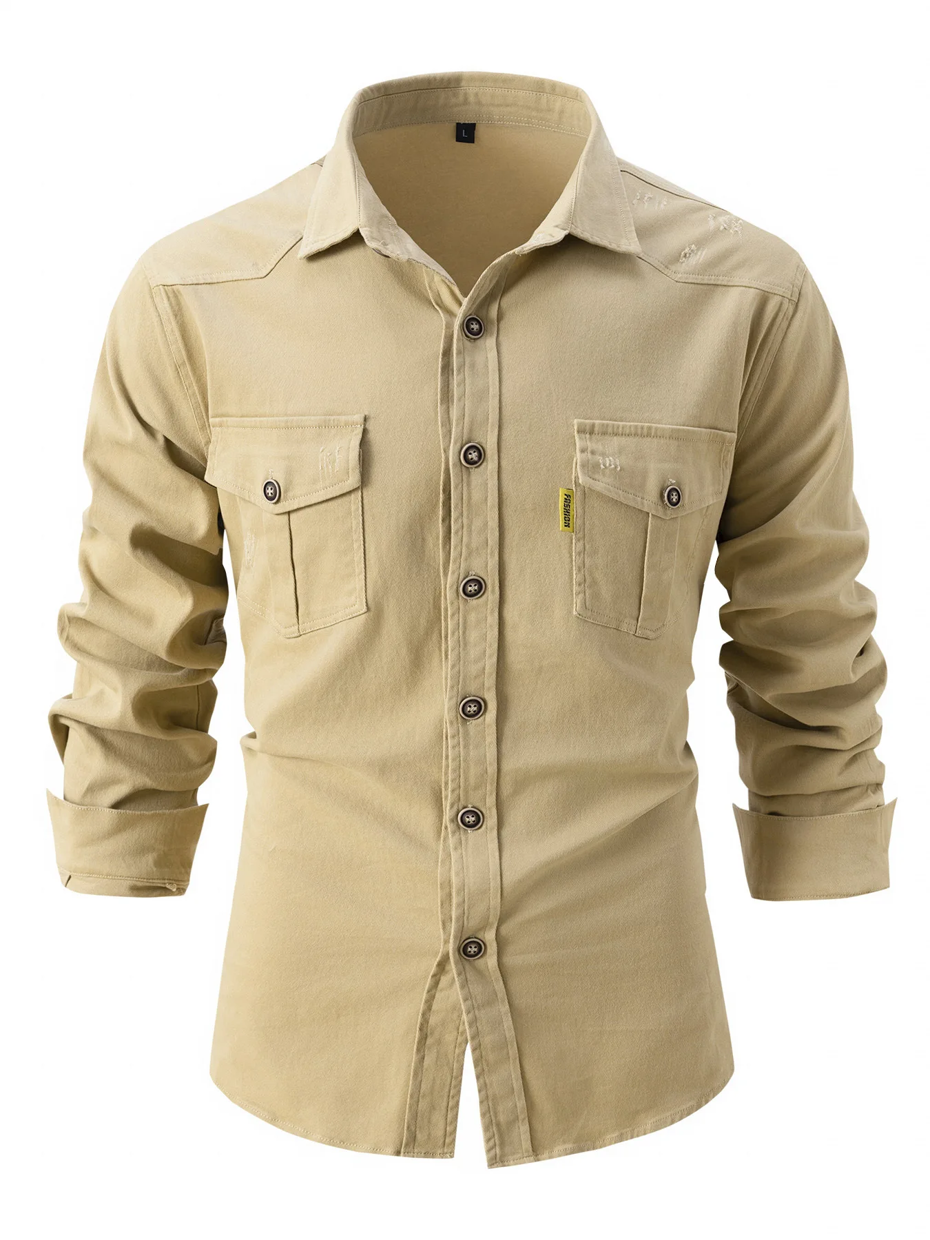 Winter new European shirt men's wash elastic pure cotton casual fashion business men's long-sleeved shirt
Winter new European shirt men's wash elastic pure cotton casual fashion business men's long-sleeved shirt