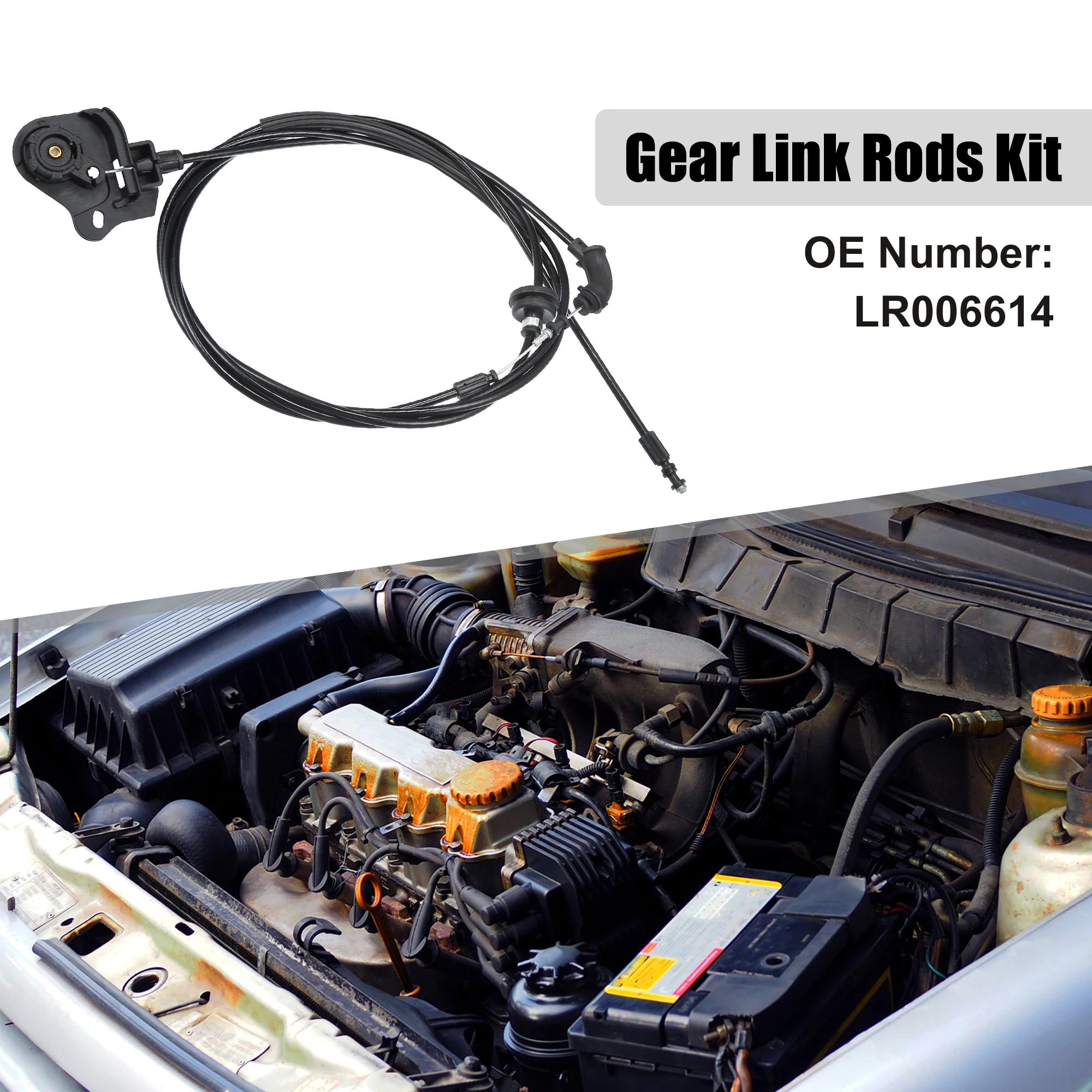 UXCELL Front Hood Latch Release Cable for Land Rover Freelander 06-14 No.LR006614
UXCELL Front Hood Latch Release Cable for Land Rover Freelander 06-14 No.LR006614