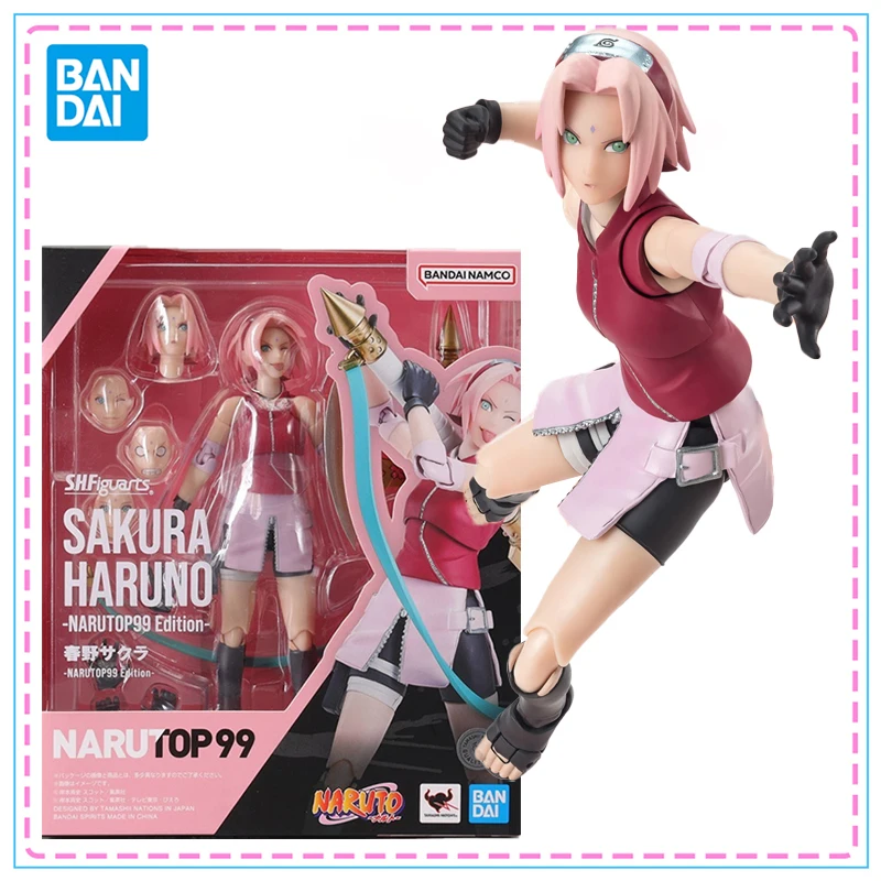 Bandai S.H.Figuarts Наруто Сакура Харуно НарутоP99 Коллекция Фигурка Подлинная модель SHF Комплект суставов Подвижная модель игрушки
Bandai S.H.Figuarts Наруто Сакура Харуно НарутоP99 Коллекция Фигурка Подлинная модель SHF Комплект суставов Подвижная модель игрушки