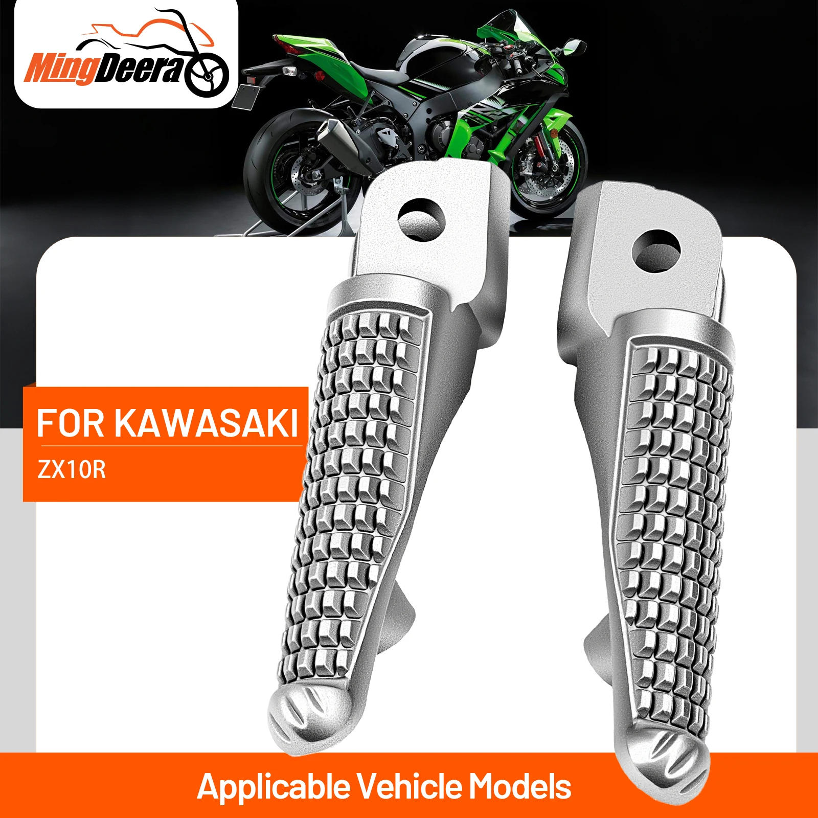 Motorcycle Front Foot rests Foot pegs For Kawasaki NINJA 250 300 ZX-6R ZX-9R ZX-10R ZX-12R Z650 Z750 Z800 Motorcycle Footrests
Motorcycle Front Foot rests Foot pegs For Kawasaki NINJA 250 300 ZX-6R ZX-9R ZX-10R ZX-12R Z650 Z750 Z800 Motorcycle Footrests