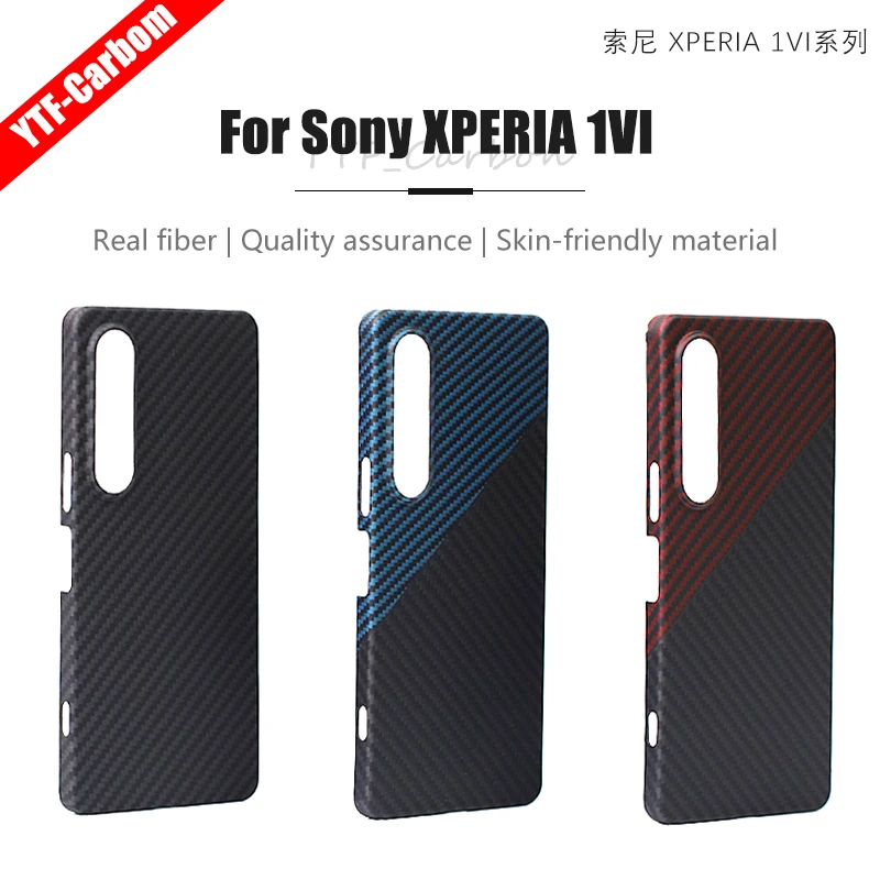 YTF-чехол из углеродного волокна для Sony Xperia 1 VI, противоударный чехол из арамидного волокна, чехол для Slimv Design Xperia 1 VI
YTF-чехол из углеродного волокна для Sony Xperia 1 VI, противоударный чехол из арамидного волокна, чехол для Slimv Design Xperia 1 VI