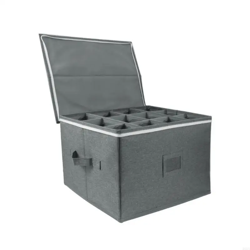 R66A Reinforced Hard Shell Storage For Crystal Glasses Champagne Glass Foldable Case
R66A Reinforced Hard Shell Storage For Crystal Glasses Champagne Glass Foldable Case