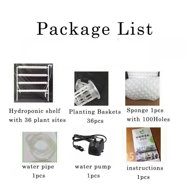 36 Sites Plant Hydroponic Garden Grow Kit Nursery Pots Planter Soilless Indoor Systems Vegetables Cultivation Culture Pest Anti
36 Sites Plant Hydroponic Garden Grow Kit Nursery Pots Planter Soilless Indoor Systems Vegetables Cultivation Culture Pest Anti