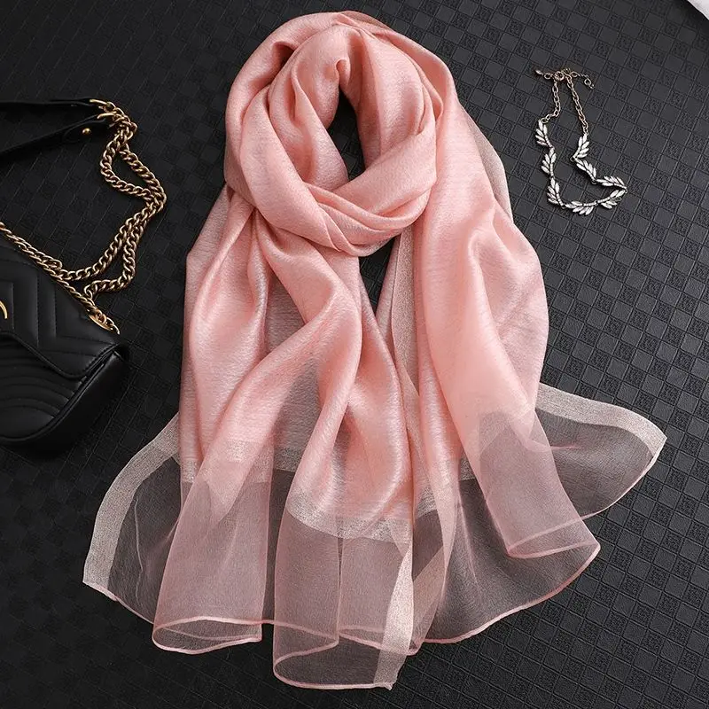 Fashionable Ladies Solid Color Silk Scarf Pretty Versatile Thin Scarves Women Shawl Scarf Clothing Accessorie Wholesale L34
Fashionable Ladies Solid Color Silk Scarf Pretty Versatile Thin Scarves Women Shawl Scarf Clothing Accessorie Wholesale L34