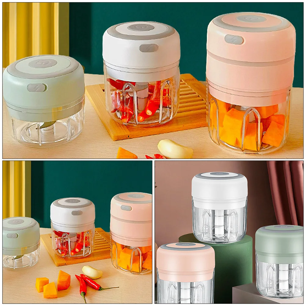 Garlic Crusher Electric Mincer Vegetable Food Plastic Fruit Nut Chopper Multi Functional Crusher Puree Machine USB Charging
Garlic Crusher Electric Mincer Vegetable Food Plastic Fruit Nut Chopper Multi Functional Crusher Puree Machine USB Charging