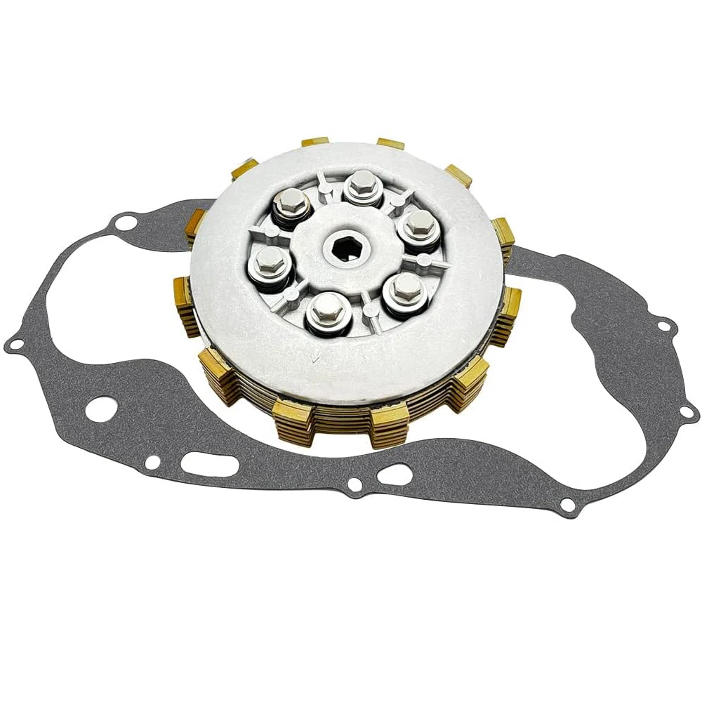 Clutch Hub Pressure Plate Kit & Gaskets For Yamaha Banshee 350 YFZ350 1987–2002 2003 2004 2005 2006
Clutch Hub Pressure Plate Kit & Gaskets For Yamaha Banshee 350 YFZ350 1987–2002 2003 2004 2005 2006