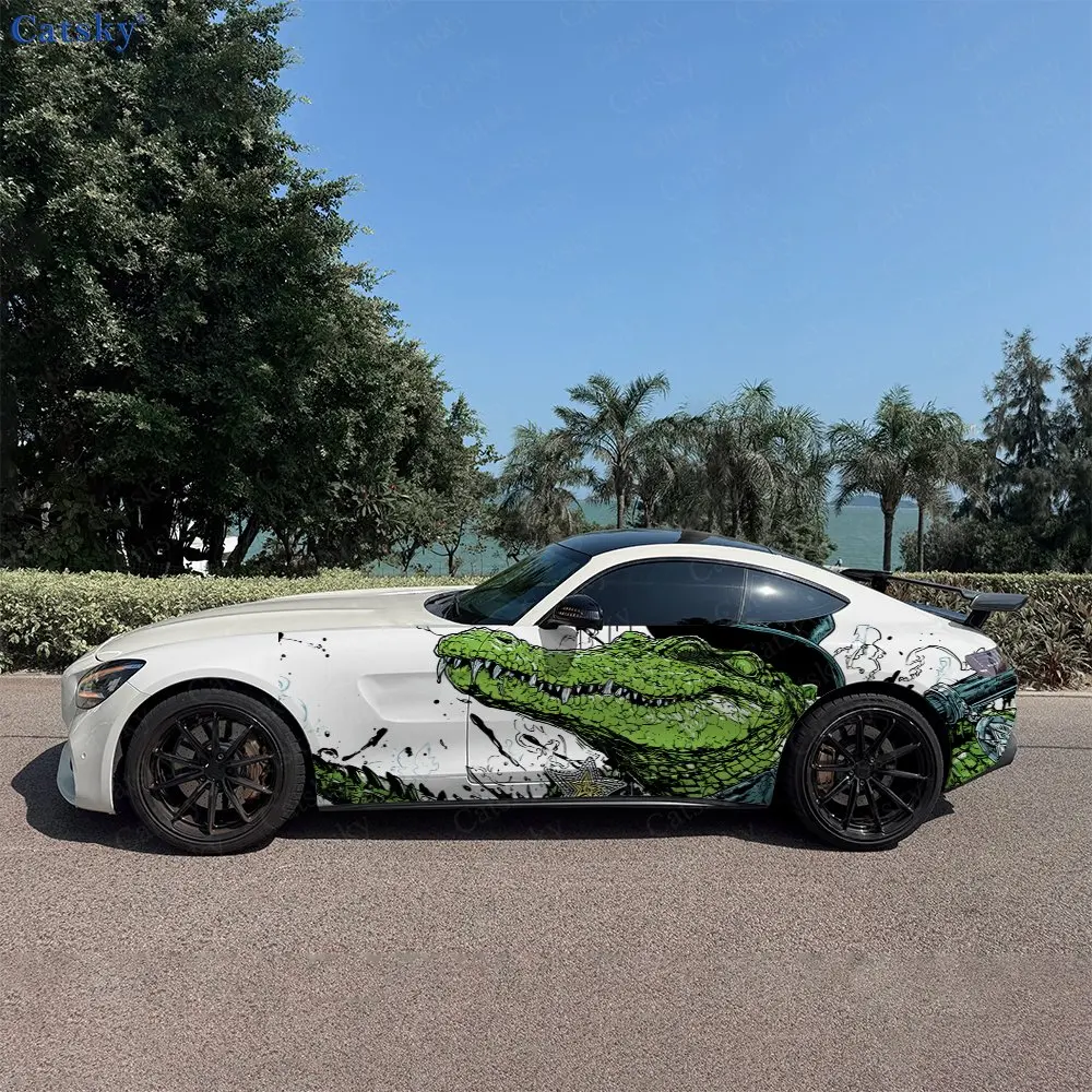 2pcs Star Badge Crocodile Tyrant, Durable, Fade-resistant, Enhance Vehicle Aesthetics With Bold Artistic Design Car Vinyl Wraps
2pcs Star Badge Crocodile Tyrant, Durable, Fade-resistant, Enhance Vehicle Aesthetics With Bold Artistic Design Car Vinyl Wraps