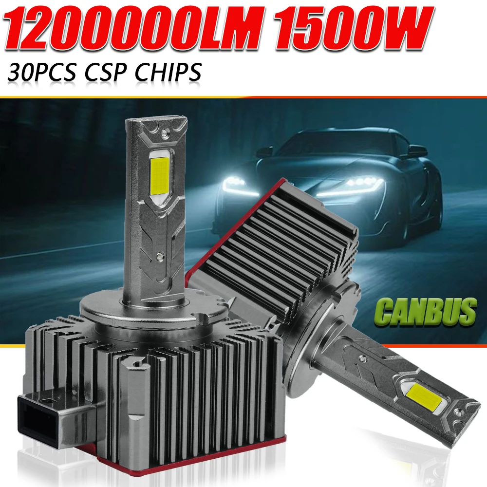 D SERIES D1S D3S D2S D4S LED Canbus Car Lights 6000K Xenon D1R D3R D2R D4R D8S Auto Headlight Bulbs Super Bright HID Headlamp
D SERIES D1S D3S D2S D4S LED Canbus Car Lights 6000K Xenon D1R D3R D2R D4R D8S Auto Headlight Bulbs Super Bright HID Headlamp
