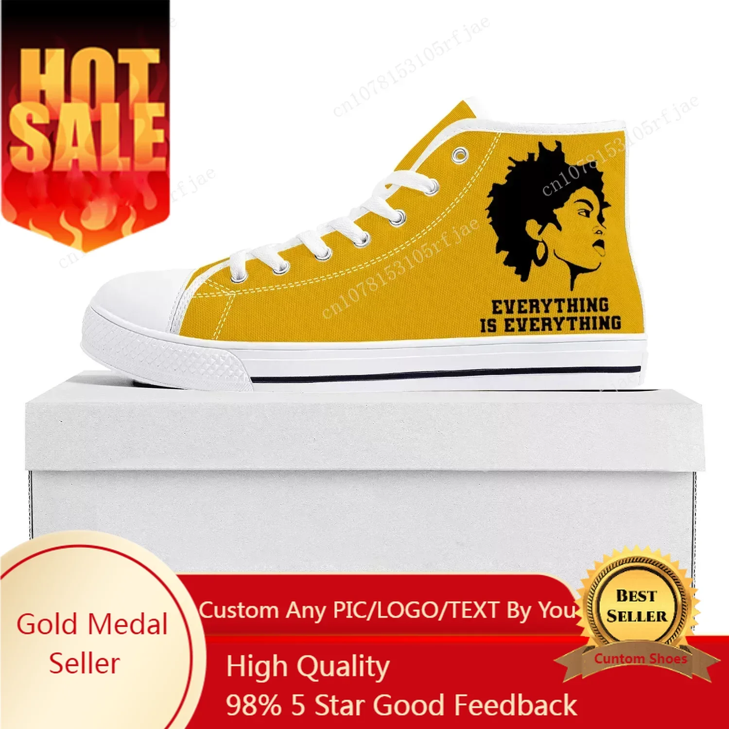 Lauryn Hill Rapper High Top Advanced Sneakers Mens Womens Teenager Good Quality Canvas Sneaker Couple Shoes Custom Shoe White
Lauryn Hill Rapper High Top Advanced Sneakers Mens Womens Teenager Good Quality Canvas Sneaker Couple Shoes Custom Shoe White