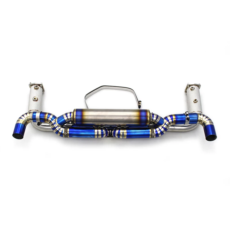 ODM Exhaust System For Porsche 911 991.2 Turbo S 3.8T 2017-2019 Free Flow SUS304 Pipe Downpipe Titanium Catback Exhaust Muffler
ODM Exhaust System For Porsche 911 991.2 Turbo S 3.8T 2017-2019 Free Flow SUS304 Pipe Downpipe Titanium Catback Exhaust Muffler