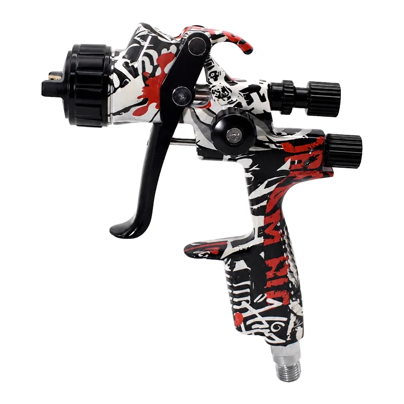 Fashion Water Transfer Pattern 1000B Gravity Feed Air Spray Gun 1.3mm Nozzle DIY Painting Equipment
Fashion Water Transfer Pattern 1000B Gravity Feed Air Spray Gun 1.3mm Nozzle DIY Painting Equipment