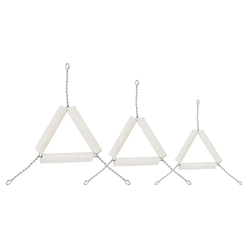 3 Pcs Mud Triangular Crucible Stand Chemistry Equipment Triangle Holder Labs Shelf Storage Iron Wire Rack
3 Pcs Mud Triangular Crucible Stand Chemistry Equipment Triangle Holder Labs Shelf Storage Iron Wire Rack
