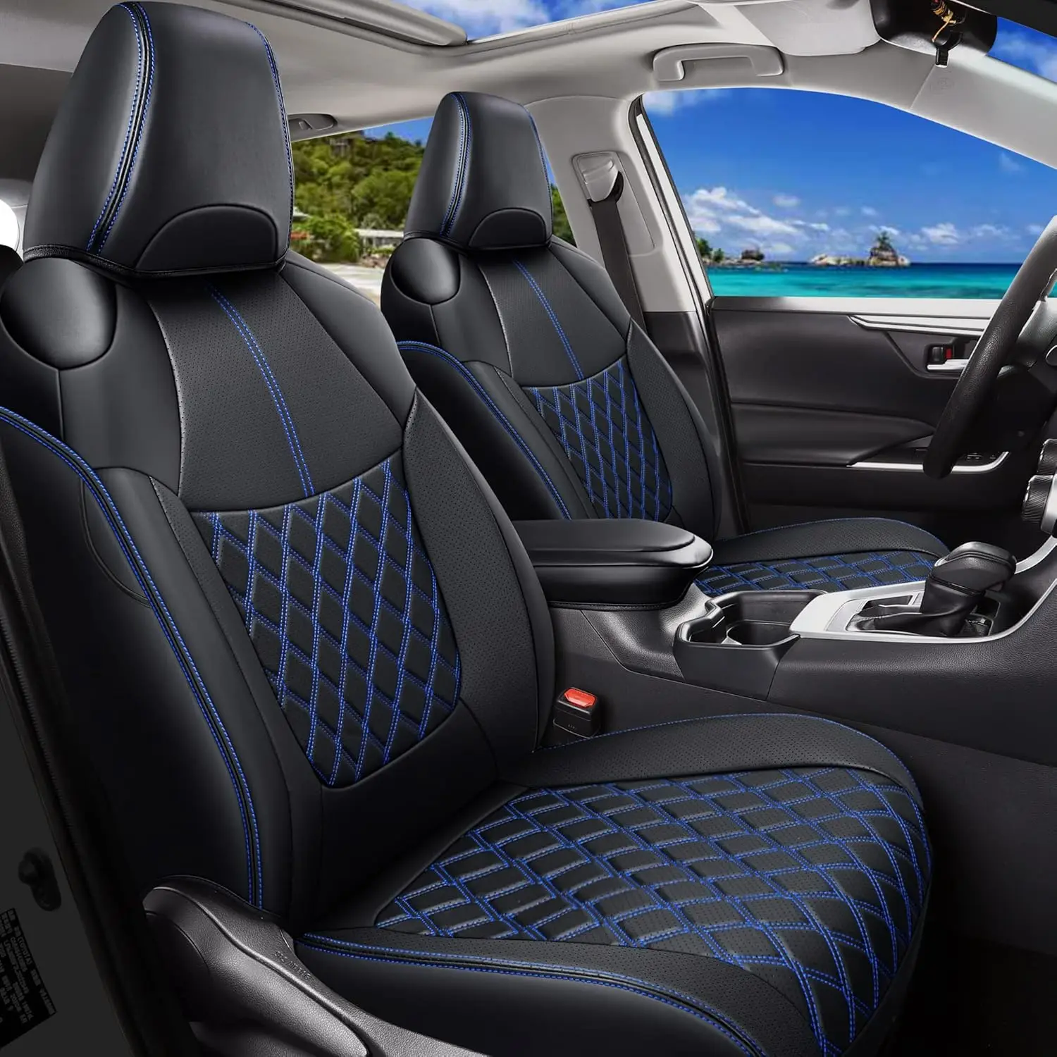 Front Car Seat Covers Fit for Toyota RAV4, Full Coverage Seat Protector Fit for 2019-2024 Toyota Rav4 XLE LE XLE Premium Limited
Front Car Seat Covers Fit for Toyota RAV4, Full Coverage Seat Protector Fit for 2019-2024 Toyota Rav4 XLE LE XLE Premium Limited