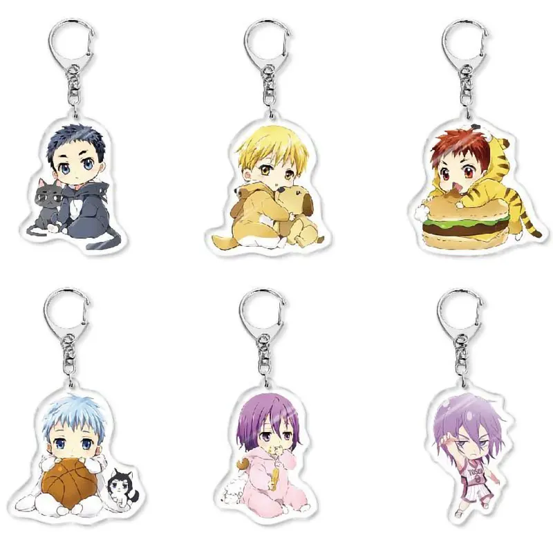 Kurokos Basketball Anime Acrylic Keychain Animation Related Products Gift Key Chain Charm Souvenir Creative Pendant Jewelry Bag
Kurokos Basketball Anime Acrylic Keychain Animation Related Products Gift Key Chain Charm Souvenir Creative Pendant Jewelry Bag