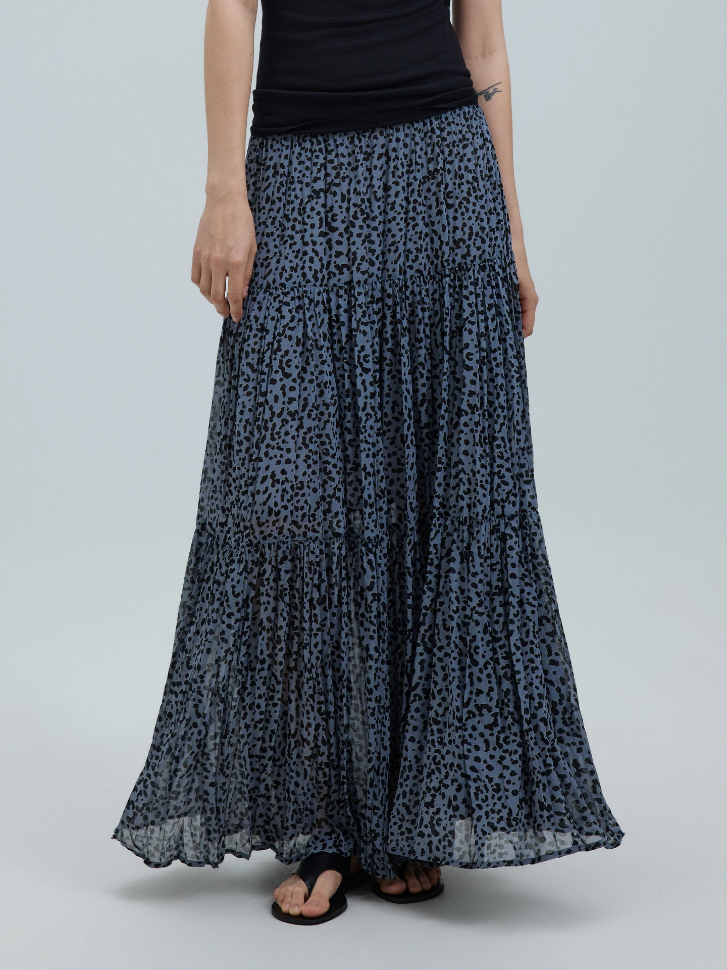 LUR Retro Leopard Print Halter Neck Dress Elastic Waist Maxi Skirt Summer New Style Casual Skin-friendly Breathable Poly...
LUR Retro Leopard Print Halter Neck Dress Elastic Waist Maxi Skirt Summer New Style Casual Skin-friendly Breathable Poly...