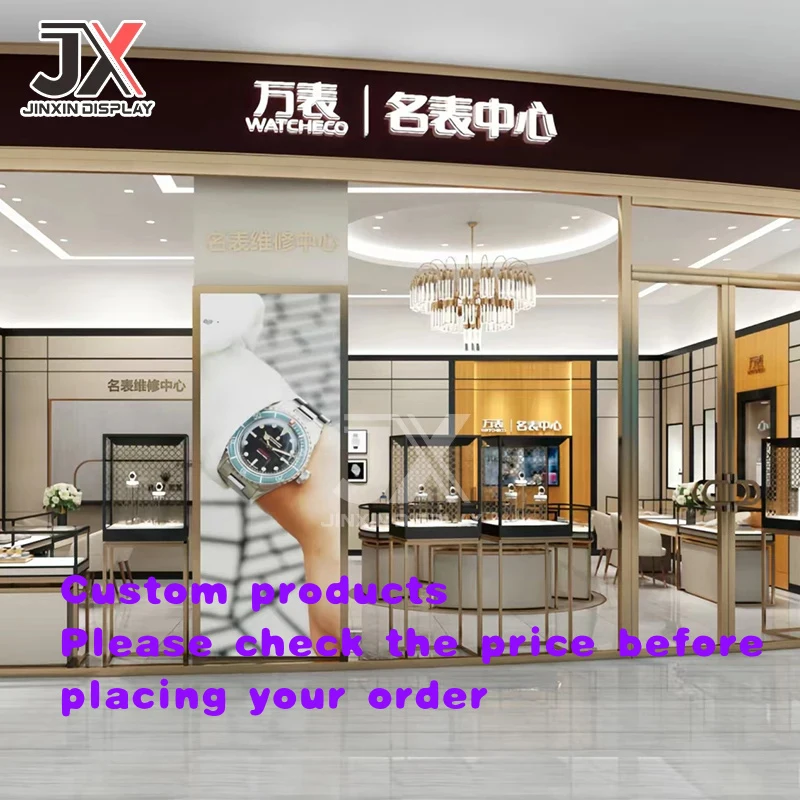 custom.Customizable Jewelry Display Cabinet Circular Curved Glass LED Iron Glasses Watches Counter Retail Shoppin
custom.Customizable Jewelry Display Cabinet Circular Curved Glass LED Iron Glasses Watches Counter Retail Shoppin