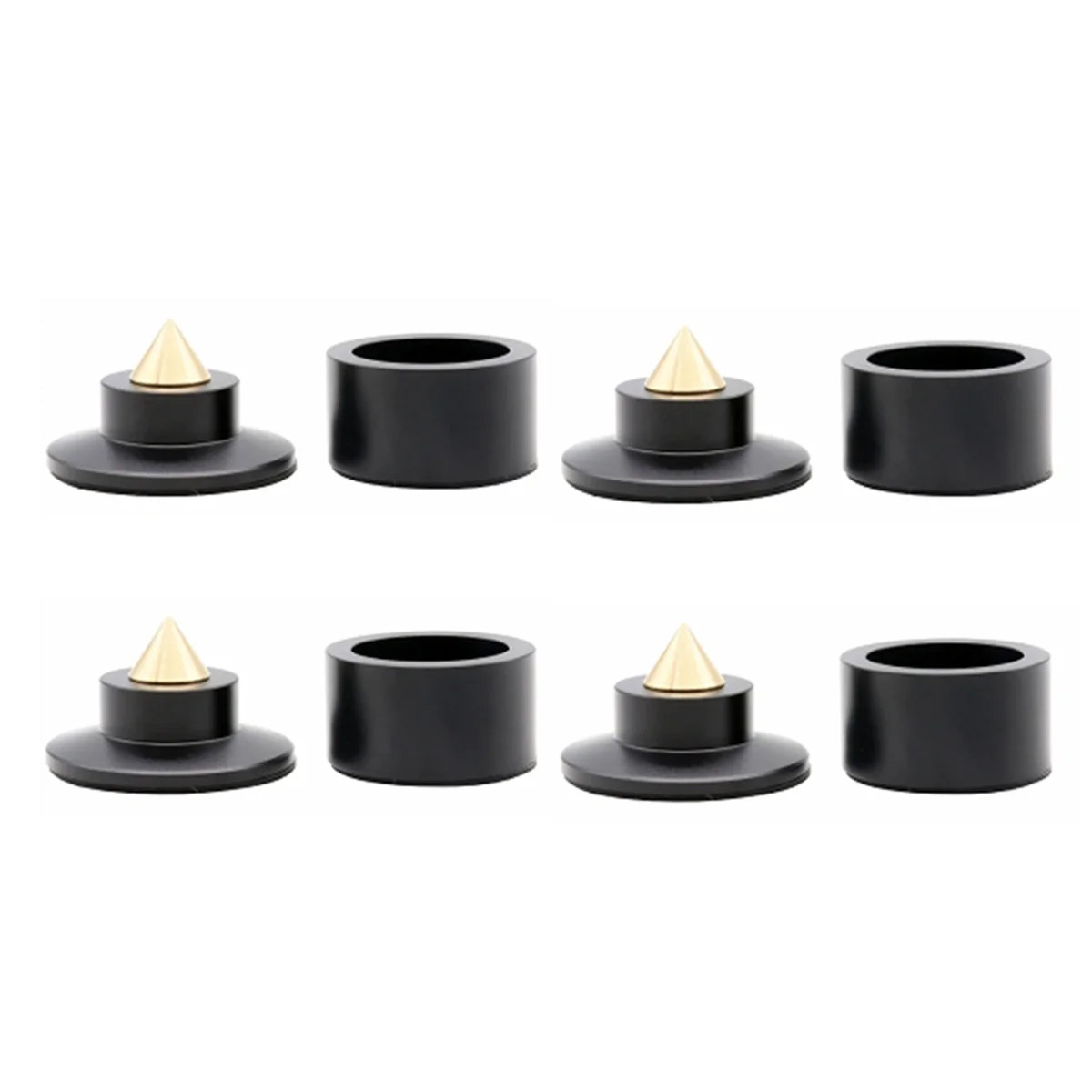 AU47-Shock Spikes Spring Damping Pad HIFI Stand Feet Speaker Spike Foot Pad KTV Stage Speakers Aluminium Isolation Black 
AU47-Shock Spikes Spring Damping Pad HIFI Stand Feet Speaker Spike Foot Pad KTV Stage Speakers Aluminium Isolation Black