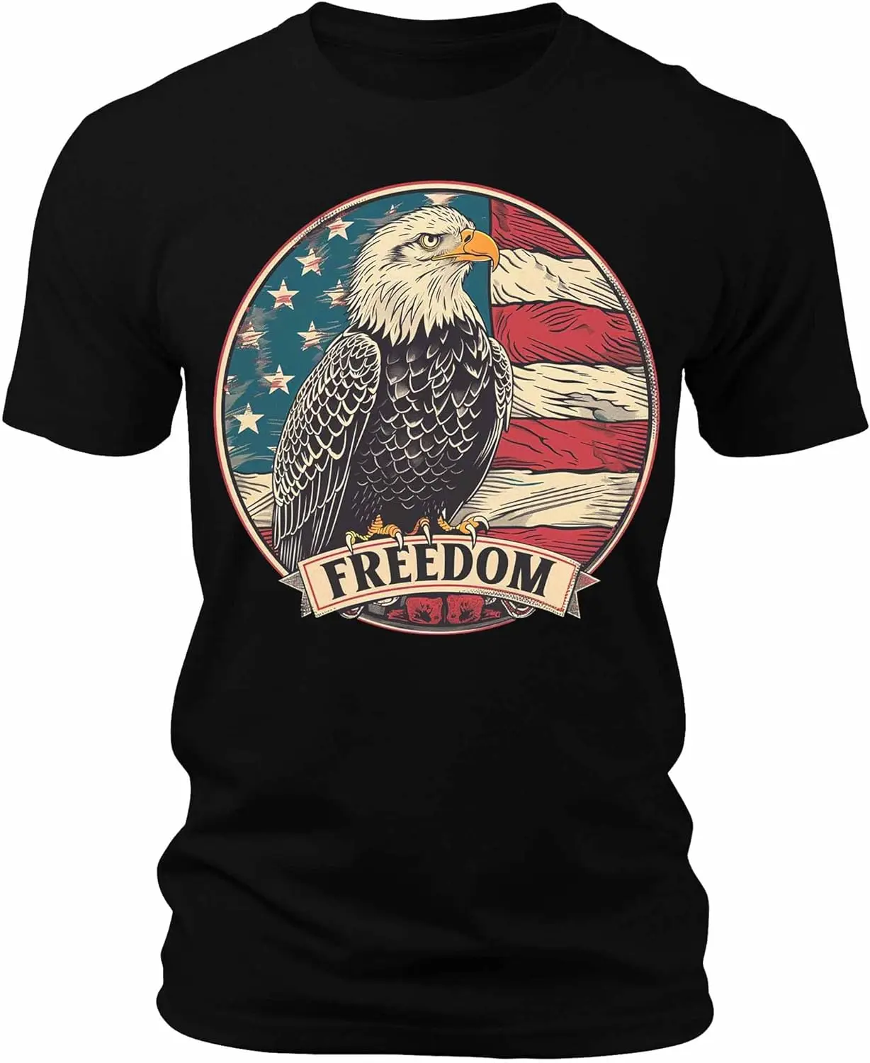 Men's Patriotic T-Shirts USA Military Casual Short Sleeve Crewneck Graphic Tees
Men's Patriotic T-Shirts USA Military Casual Short Sleeve Crewneck Graphic Tees