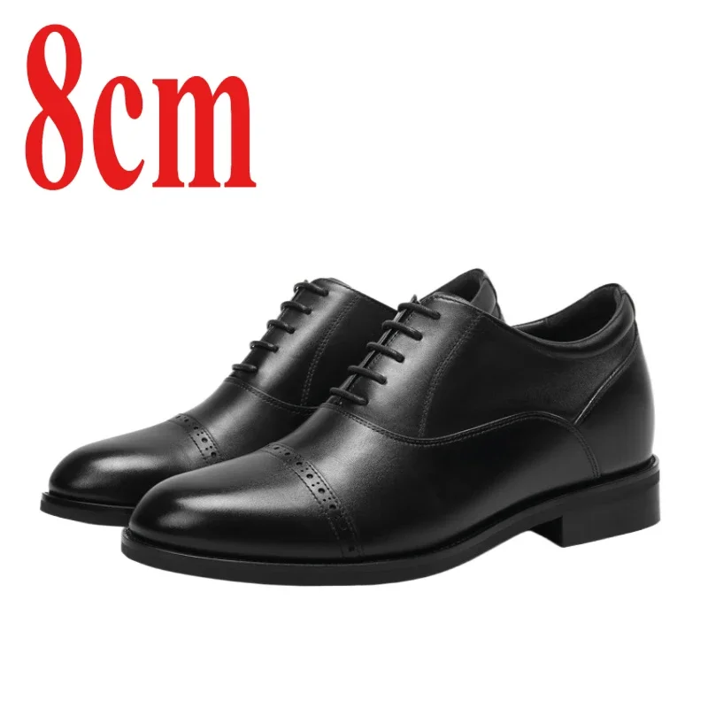 Invisible Height-increasing Shoes for Men's Dress Derby Shoes Increase 8cm Breathable Thick Platform Wedding Elevated Shoes Male
Invisible Height-increasing Shoes for Men's Dress Derby Shoes Increase 8cm Breathable Thick Platform Wedding Elevated Shoes Male