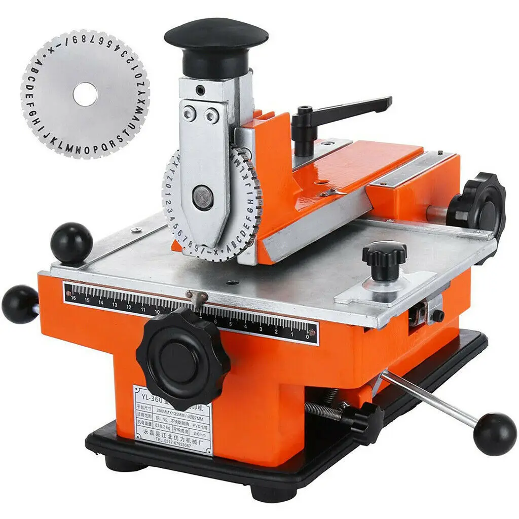 Handheld Semi-Auto Stamping Embossing Machine 4mm Metal Marking Tag Plate Dog Tag Printer
Handheld Semi-Auto Stamping Embossing Machine 4mm Metal Marking Tag Plate Dog Tag Printer