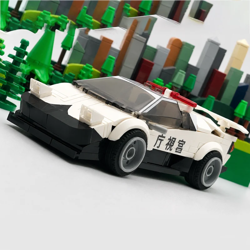 Speed Racing Car Model MOC Building Bricks Police Top Tier Sports Car Modular Technology Children Holiday Gifts Assemble Toys
Speed Racing Car Model MOC Building Bricks Police Top Tier Sports Car Modular Technology Children Holiday Gifts Assemble Toys