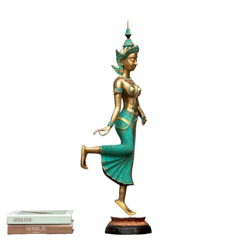 Thailand Home Ornament Thai Character Pure Copper Decoration Hotel Club Yoga Studio Ornament
Thailand Home Ornament Thai Character Pure Copper Decoration Hotel Club Yoga Studio Ornament