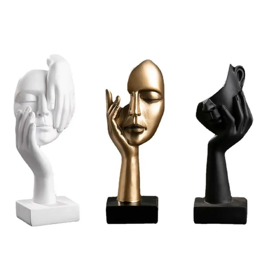 Novelty Items Office Home Decor Resin Abstract Statue Desktop Sculpture Figurines Face Character Nordic Light Luxury Art Crafts
Novelty Items Office Home Decor Resin Abstract Statue Desktop Sculpture Figurines Face Character Nordic Light Luxury Art Crafts