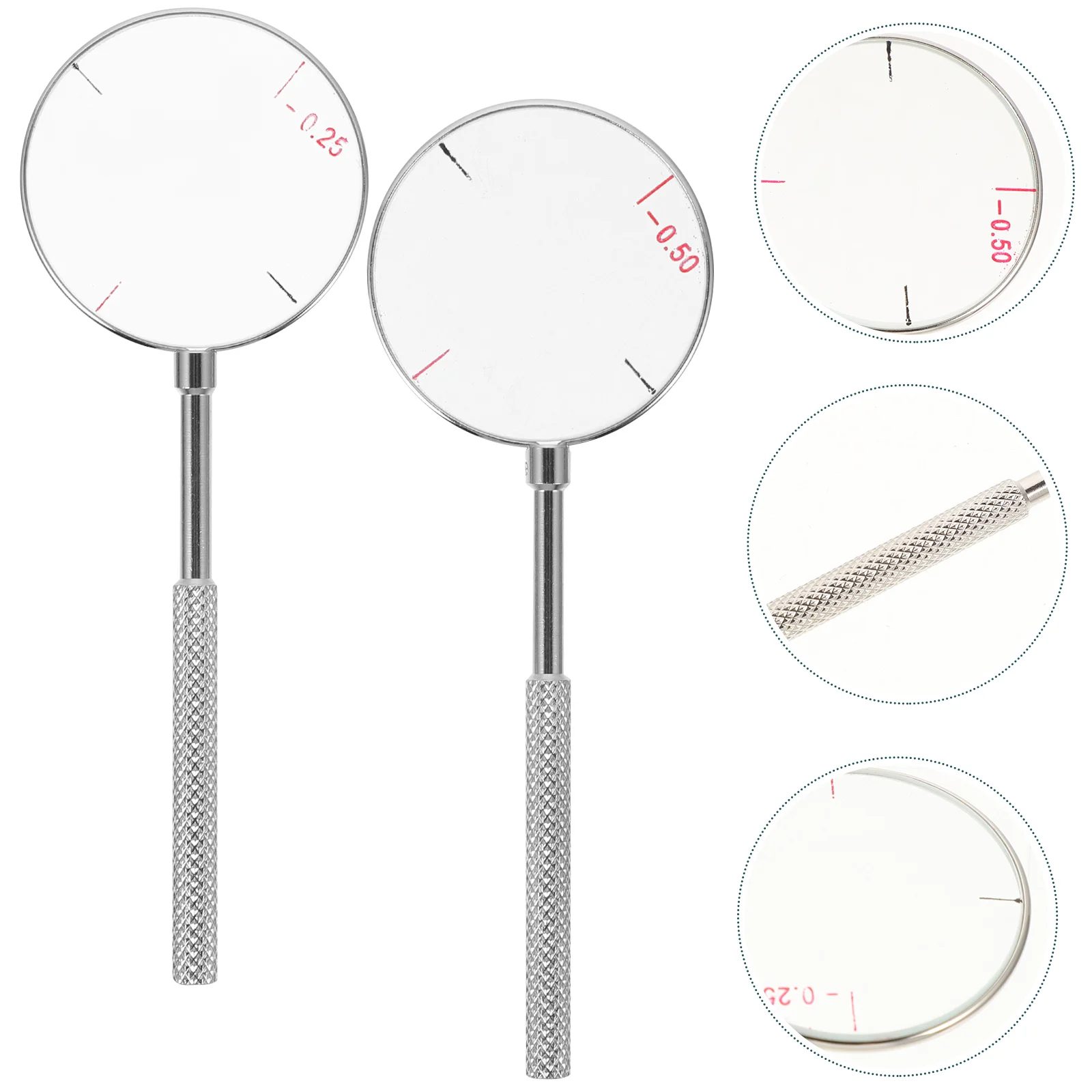 2pcs Round Optical Cross Cylinder Lens Tool Set Diopters Optical Instruments Diopters Kit (025/05)
2pcs Round Optical Cross Cylinder Lens Tool Set Diopters Optical Instruments Diopters Kit (025/05)