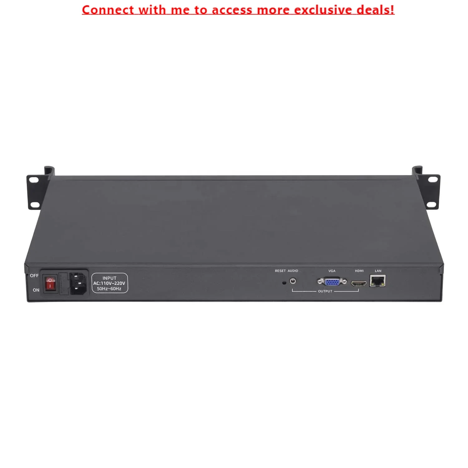 UNISHEEN JM3510C SRT RTMP RTSP H.265 H.264 HDMI VGA SDI Video Stream Output Device Decoder 1U Rack
UNISHEEN JM3510C SRT RTMP RTSP H.265 H.264 HDMI VGA SDI Video Stream Output Device Decoder 1U Rack
