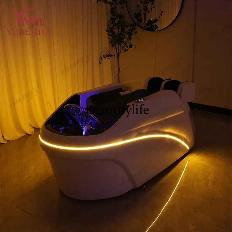 TTT Salon Head Spa Shampoo Massage Bed Synthetic Leather Head Therapy Bed Automatic Massage Shampoo Chair Hair Spa Equipment
TTT Salon Head Spa Shampoo Massage Bed Synthetic Leather Head Therapy Bed Automatic Massage Shampoo Chair Hair Spa Equipment