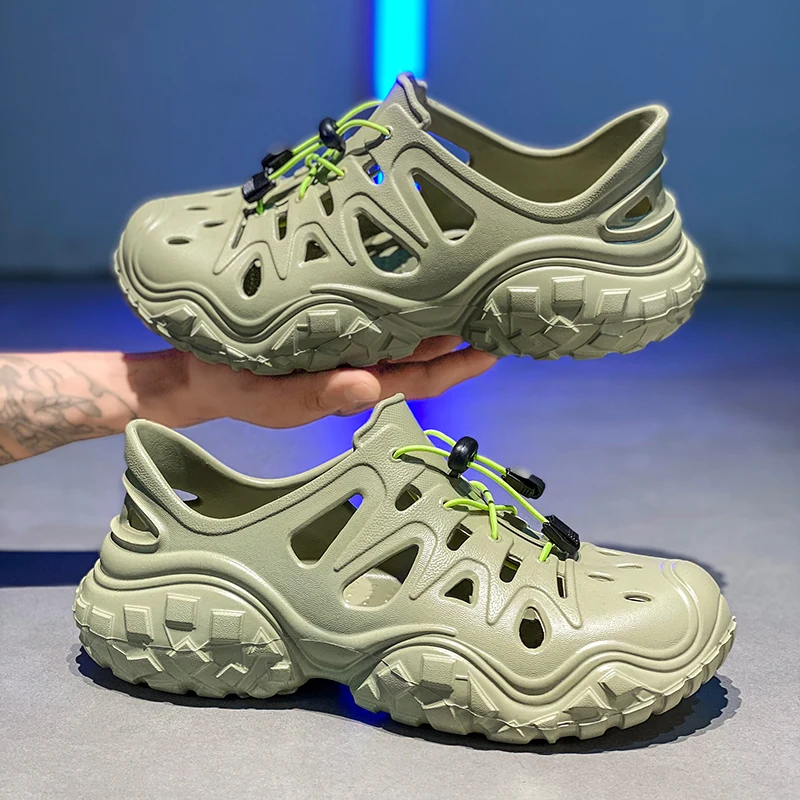 YRZL Summer Sandals for Men Beach Shoes Breathable Quick Dry Lightweight EVA Outdoor Sandals Non-Slip Comfortable Mens Sandals
YRZL Summer Sandals for Men Beach Shoes Breathable Quick Dry Lightweight EVA Outdoor Sandals Non-Slip Comfortable Mens Sandals