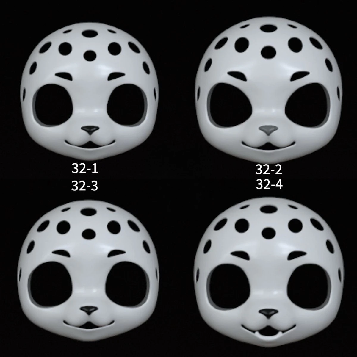 Оригинальная маска-основа для 3D-печати PLA: милый и эффектный коротконосый череп животного-кемено (костюм)
Оригинальная маска-основа для 3D-печати PLA: милый и эффектный коротконосый череп животного-кемено (костюм)