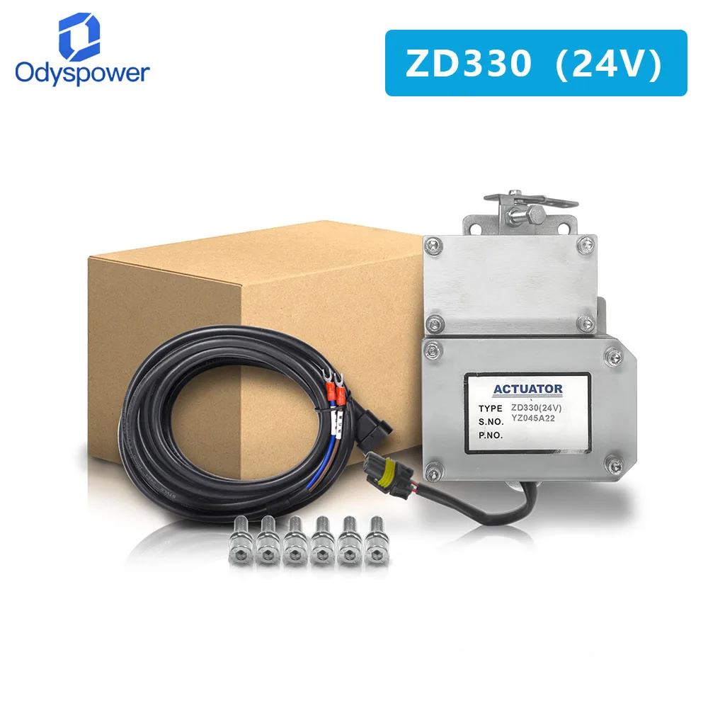 Electronic ZD330 Diesel Engine Actuator Electronic Throttle Controller Generator Electromagnetic Actuator
Electronic ZD330 Diesel Engine Actuator Electronic Throttle Controller Generator Electromagnetic Actuator