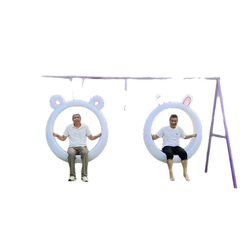 Swing hanging chair camping rocking chair luminous swing clock in playground glow
Swing hanging chair camping rocking chair luminous swing clock in playground glow