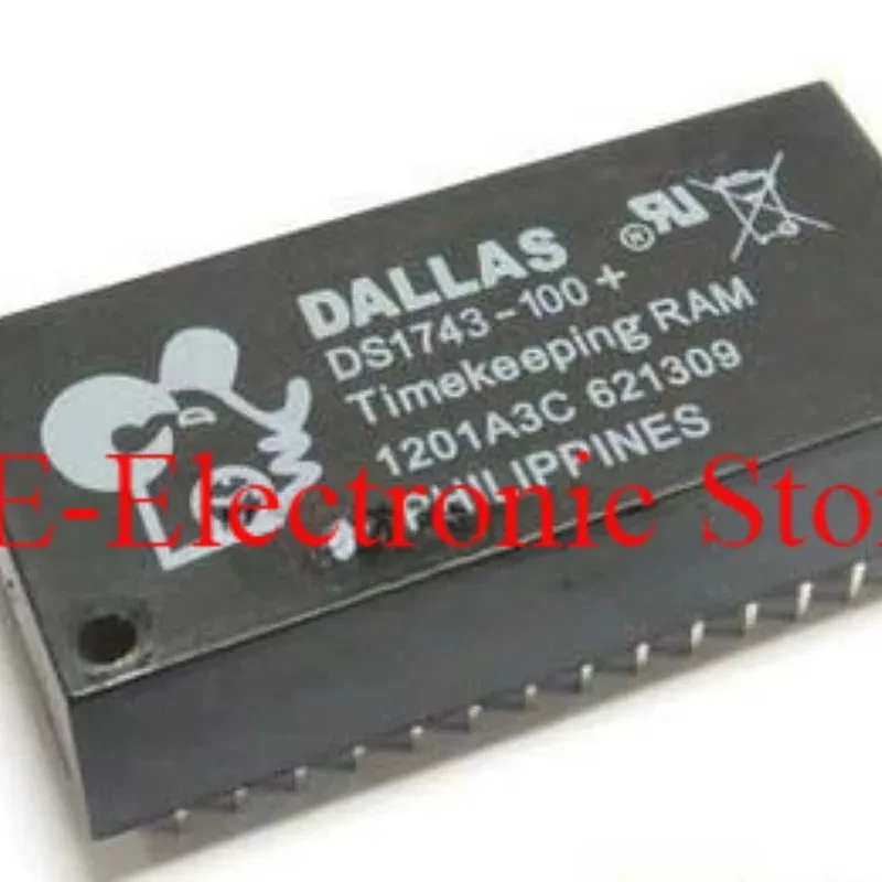 2PCS/LOT DS1743-100 DS1743-100+ Y2KC Nonvolatile Timekeeping Transistor
2PCS/LOT DS1743-100 DS1743-100+ Y2KC Nonvolatile Timekeeping Transistor