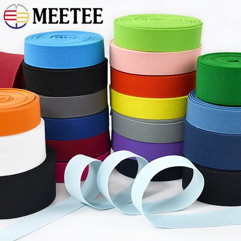 4M 20/25/30/40/50mm Elastic Bands for Sewing Shoes Pants Rubber Band Underwear Strap Stretch Webbing Tapes DIY Bia Accessories
4M 20/25/30/40/50mm Elastic Bands for Sewing Shoes Pants Rubber Band Underwear Strap Stretch Webbing Tapes DIY Bia Accessories