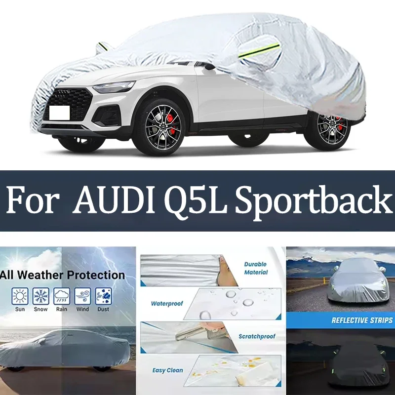 For AUDI Q5L Sportback Car Cover Outdoor Protection Covers Snow Sunshade Waterproof Dustproof Exterior UV Car Accessories Auto
For AUDI Q5L Sportback Car Cover Outdoor Protection Covers Snow Sunshade Waterproof Dustproof Exterior UV Car Accessories Auto