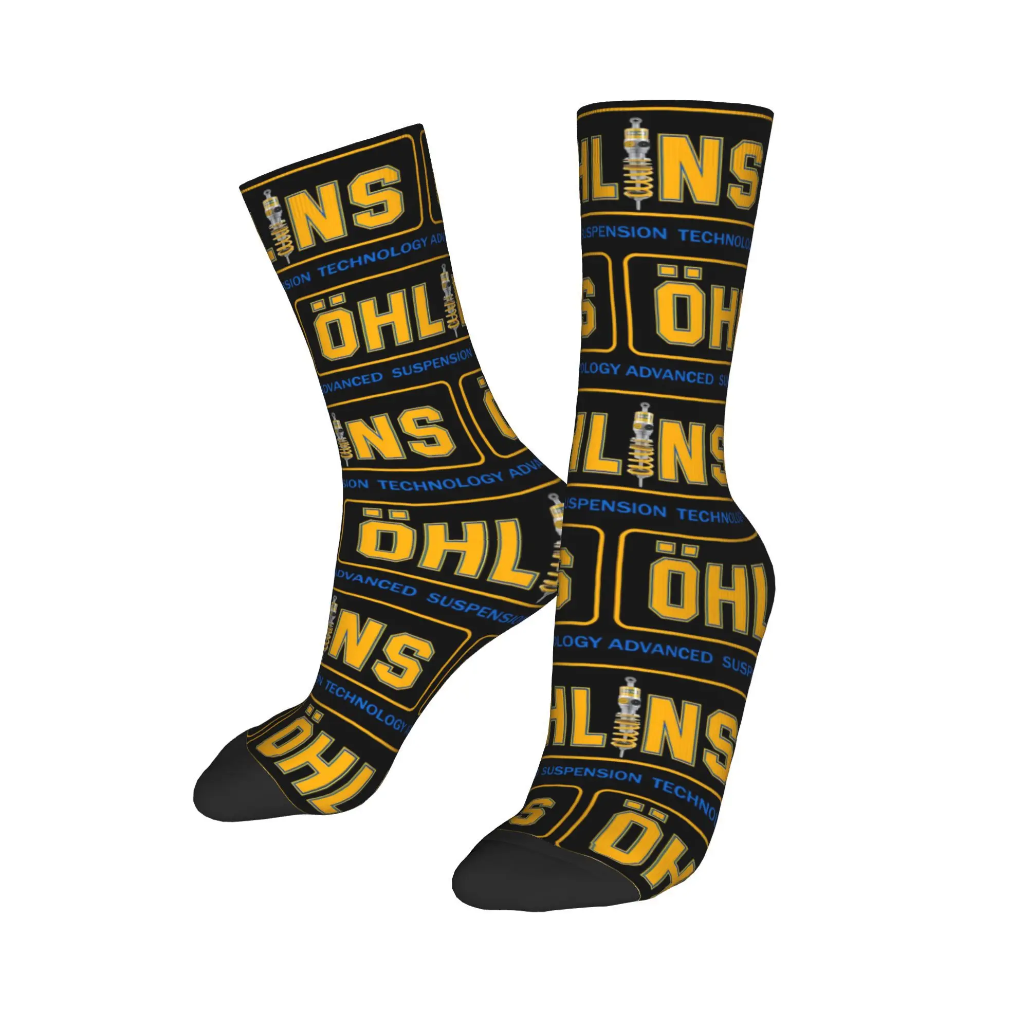 Custom Moto Sport Racing O-Ohlinsed Dress Socks Men's Women's Warm Fashion Crew Socks
Custom Moto Sport Racing O-Ohlinsed Dress Socks Men's Women's Warm Fashion Crew Socks