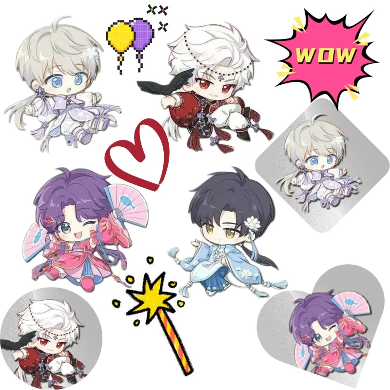 Love and Deep Space Animation Brooch Qin Che Qi Yuli Deep Shen Xing Back Lovely High Face anime Brooch Backpack Decoration
Love and Deep Space Animation Brooch Qin Che Qi Yuli Deep Shen Xing Back Lovely High Face anime Brooch Backpack Decoration