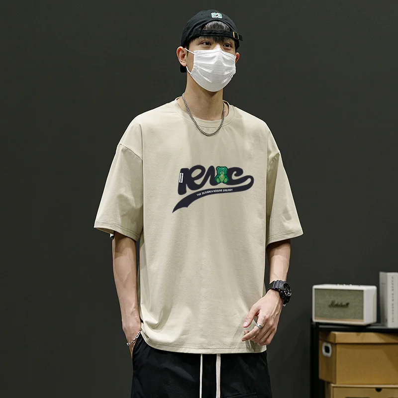 Fashion O-Neck Casual Printed Letter Short Sleeve T-Shirts Men Clothing 2024 Summer New Loose Korean Tops All-match Tee Shirt
Fashion O-Neck Casual Printed Letter Short Sleeve T-Shirts Men Clothing 2024 Summer New Loose Korean Tops All-match Tee Shirt